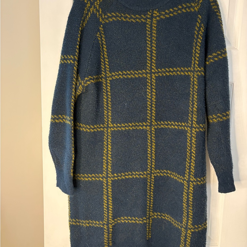 Next Blue and Yellow Knit Sweater